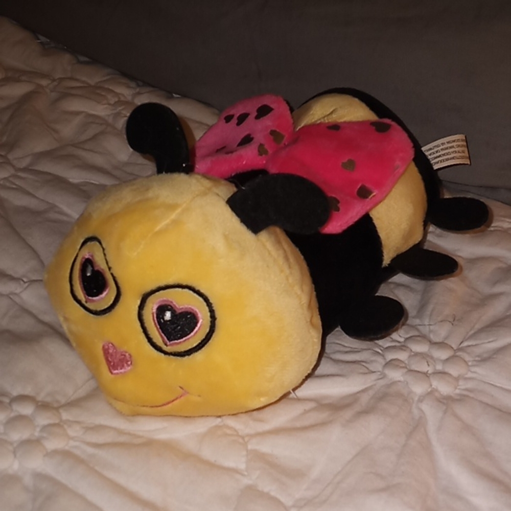 Valentine's Day Catapiller Love Bug Stuffed Animal Plush Toy